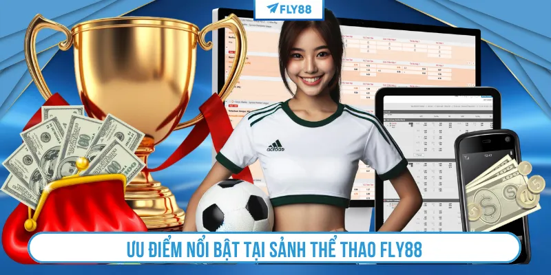 Ưu điểm nổi bật tại sảnh thể thao FLY88